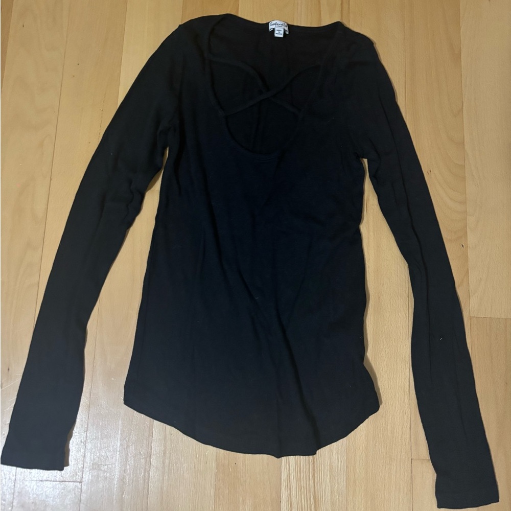 Navy blue Splendid long sleeve size xs